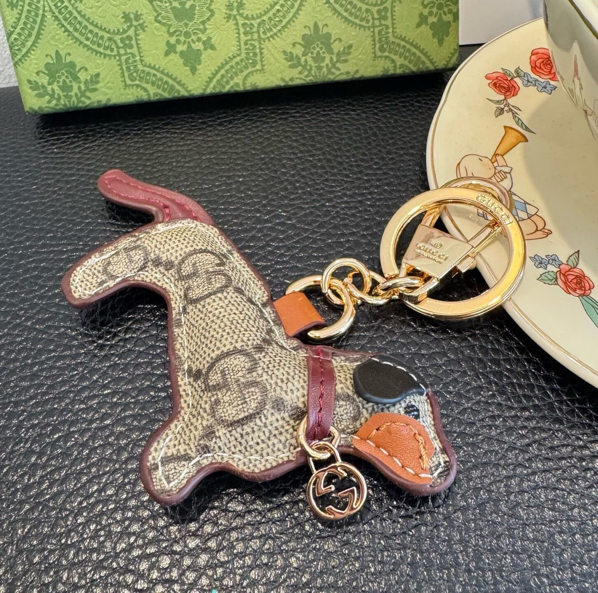 GUCCI Bag Charm Keychain