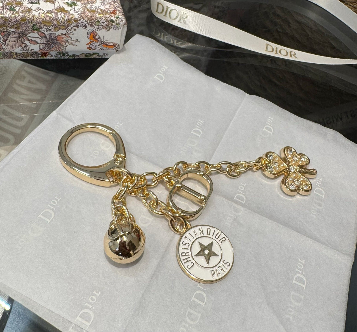 DIOR Bag Charm Keychain