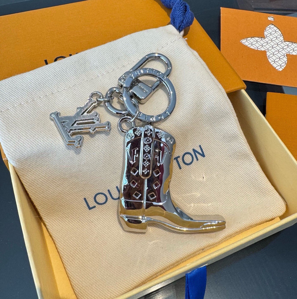 Logo Bag Charm Keychain