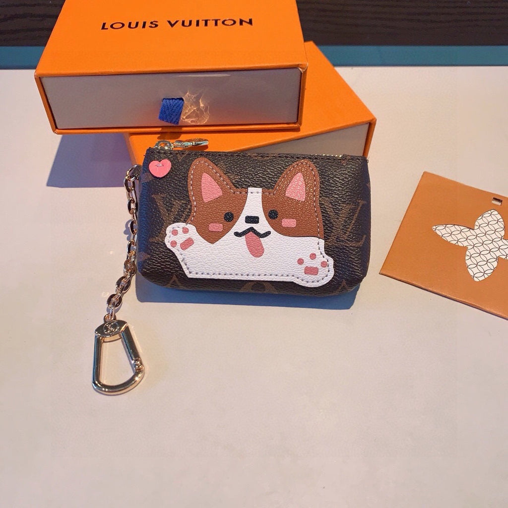 LOUIS VUITTON Panda Logo Mini Bag Bag Charm