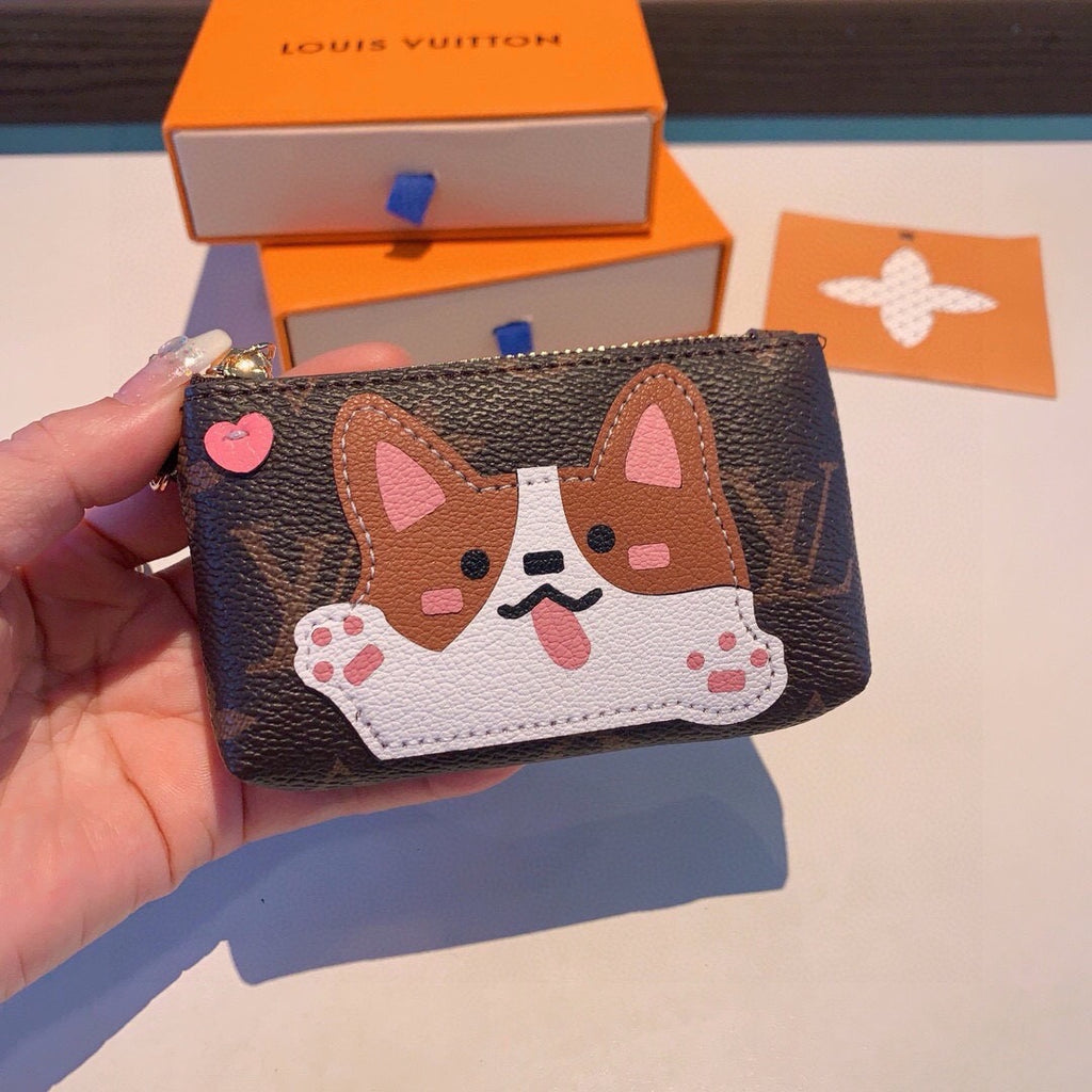LOUIS VUITTON Panda Logo Mini Bag Bag Charm
