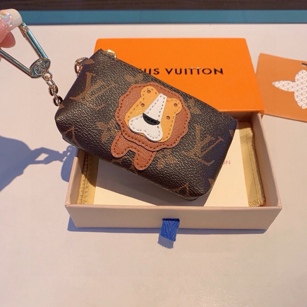 LOUIS VUITTON Panda Logo Mini Bag Bag Charm