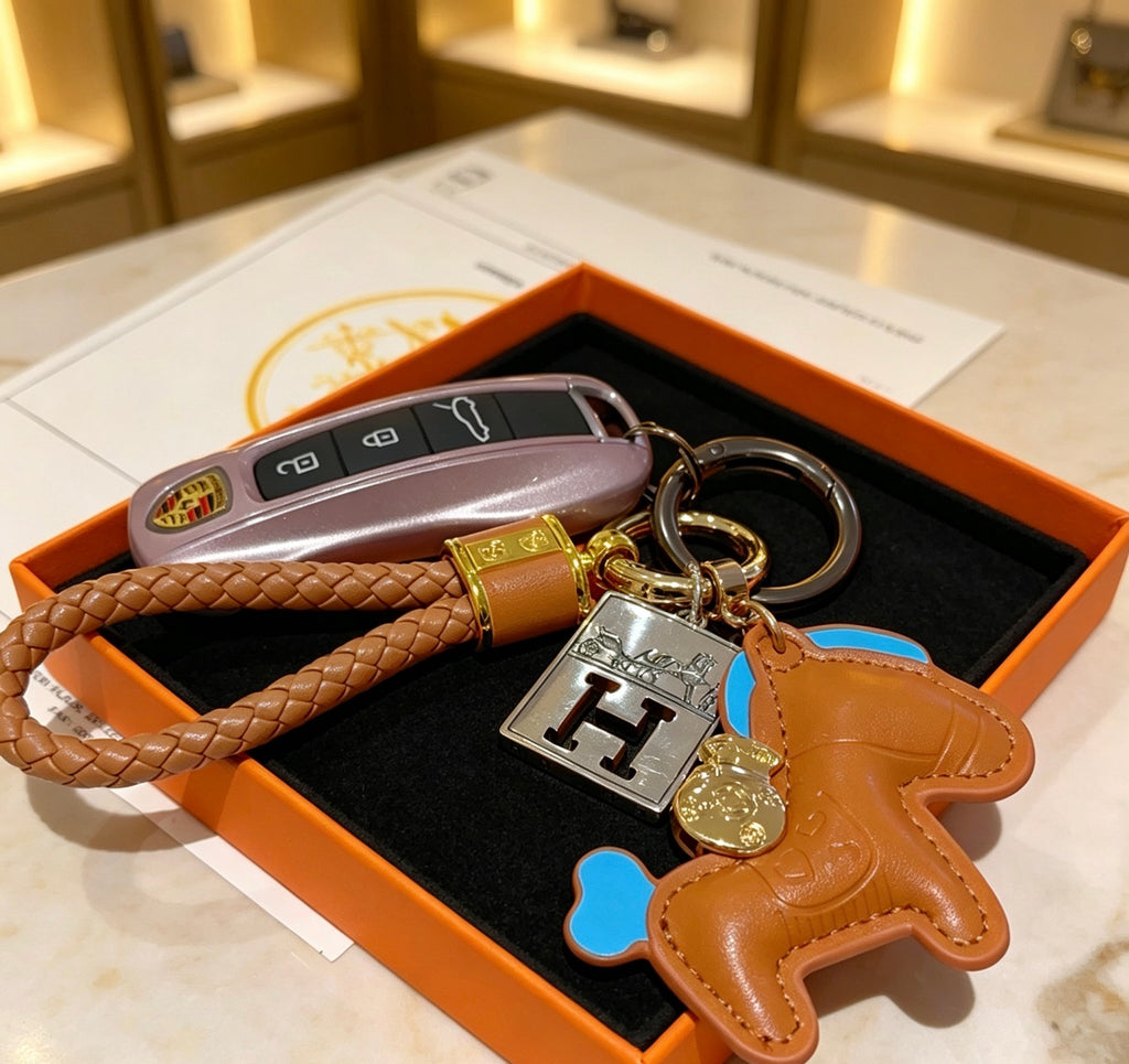 HERMÈS Bag Charm Keychain