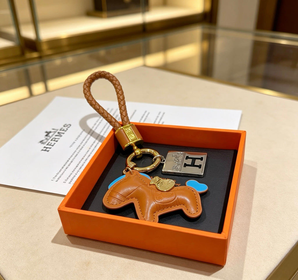 HERMÈS Bag Charm Keychain