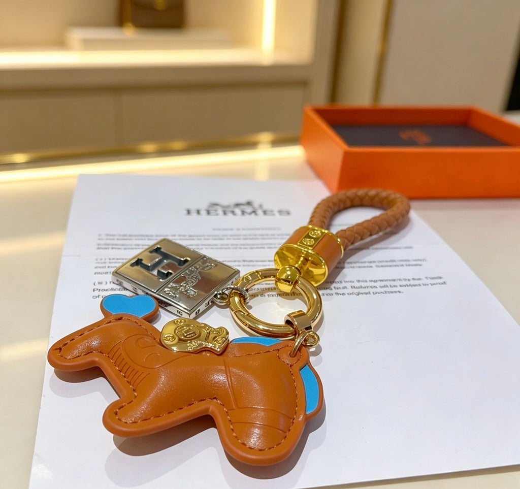 HERMÈS Bag Charm Keychain
