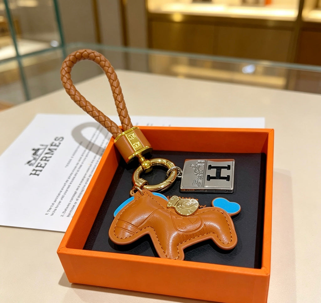 HERMÈS Bag Charm Keychain