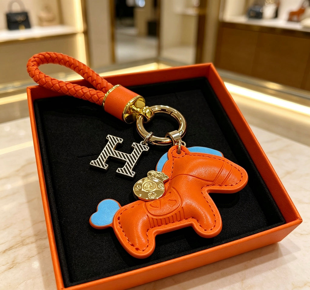 HERMÈS Bag Charm Keychain