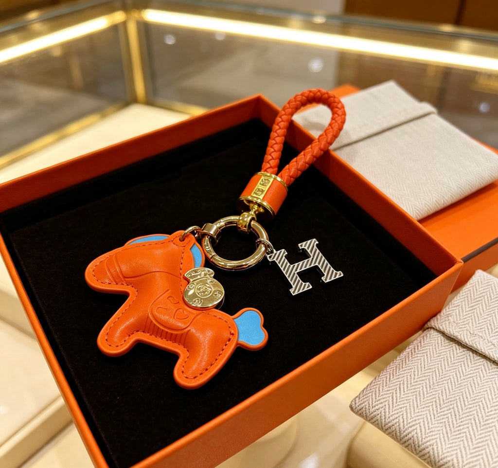 HERMÈS Bag Charm Keychain