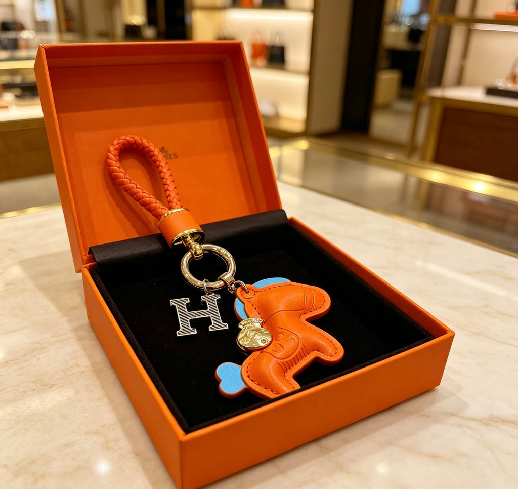 HERMÈS Bag Charm Keychain
