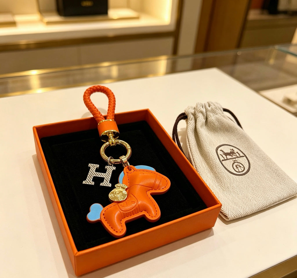HERMÈS Bag Charm Keychain