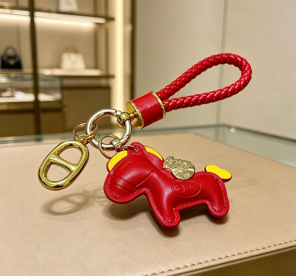 HERMÈS Bag Charm Keychain