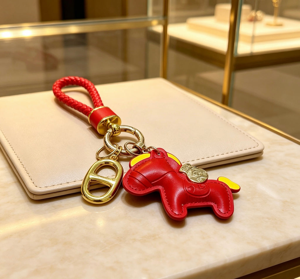 HERMÈS Bag Charm Keychain