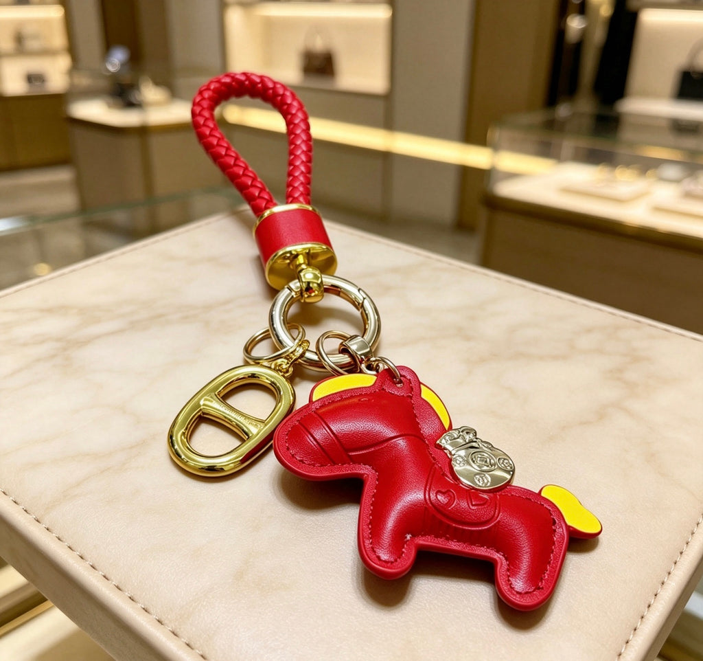 HERMÈS Bag Charm Keychain
