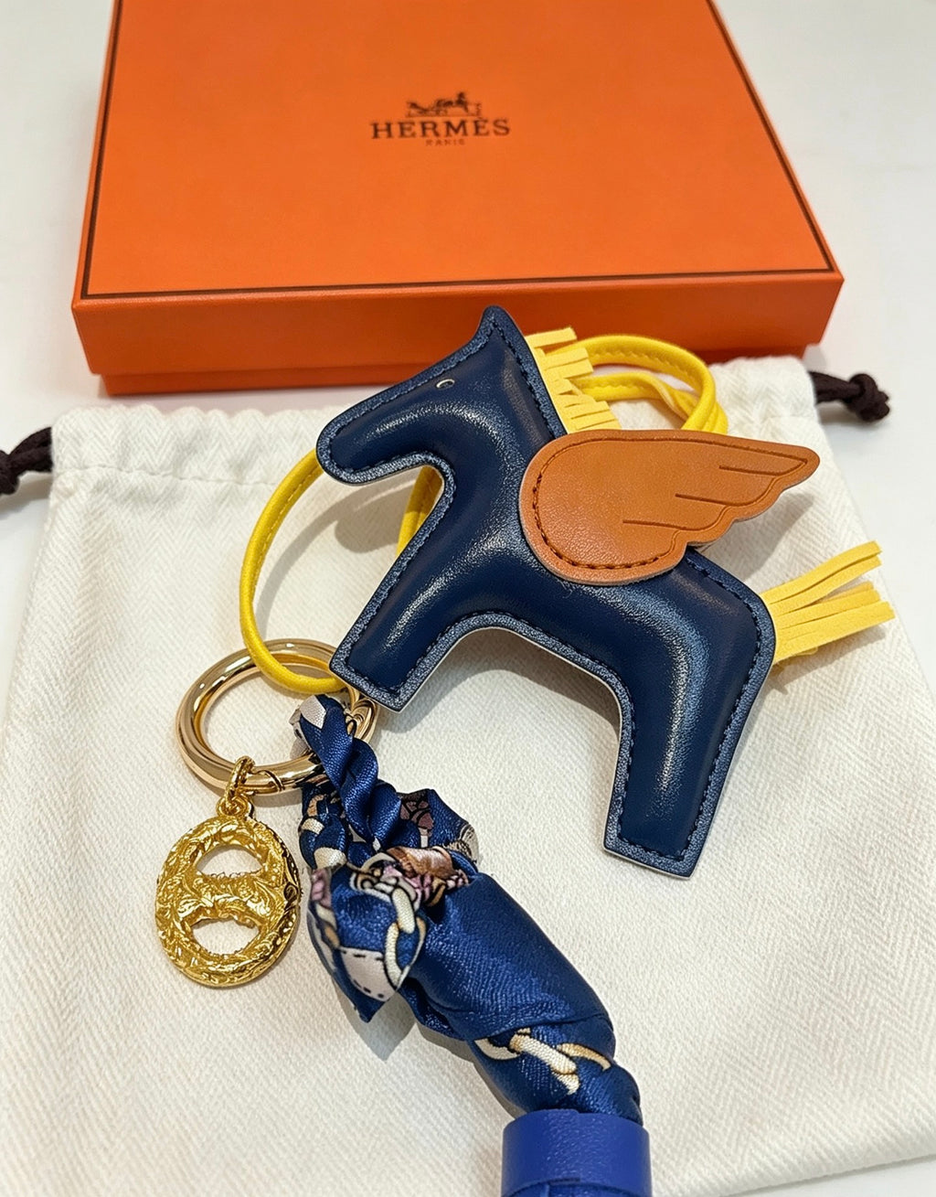 HERMÈS Bag Charm Keychain