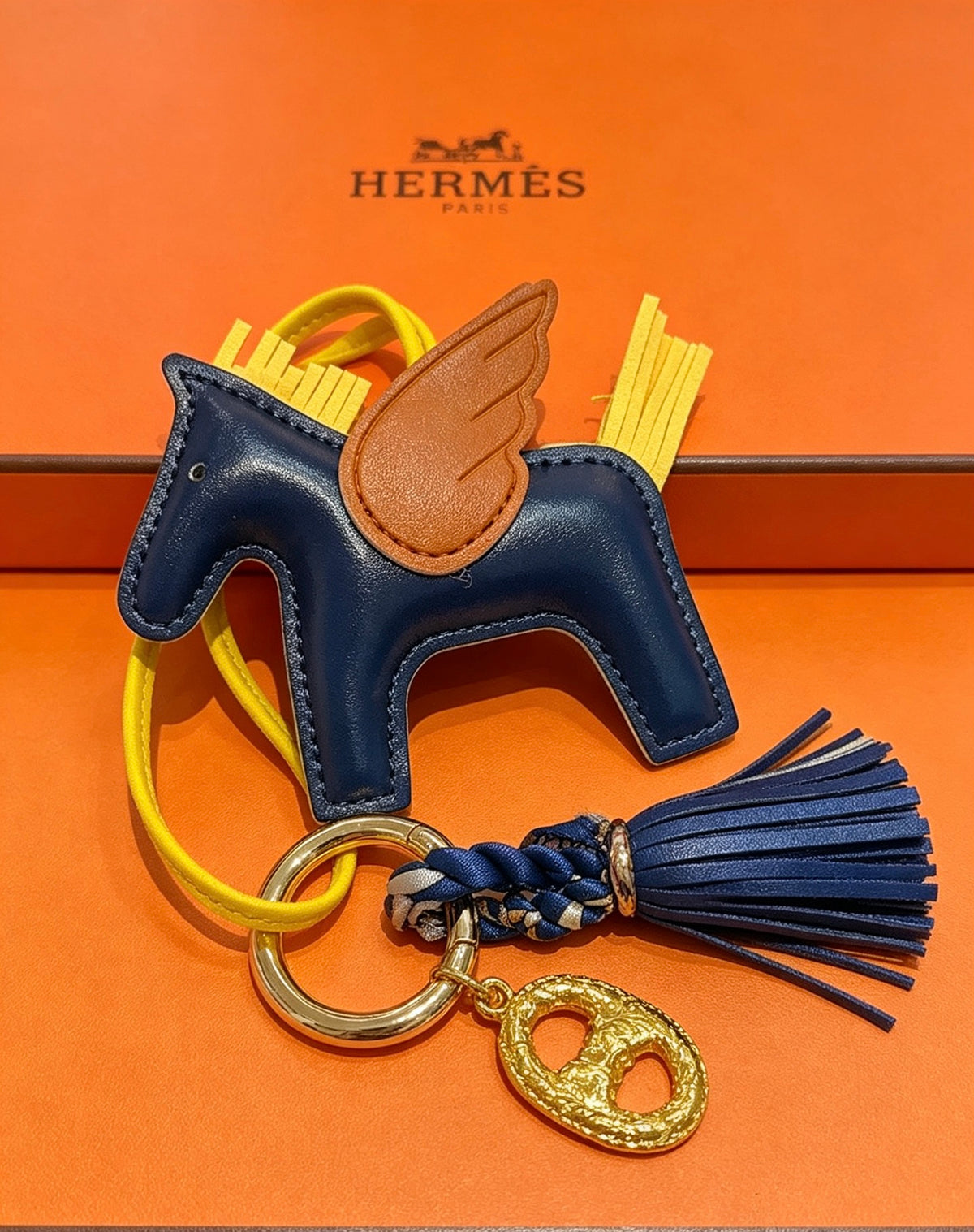 HERMÈS Bag Charm Keychain