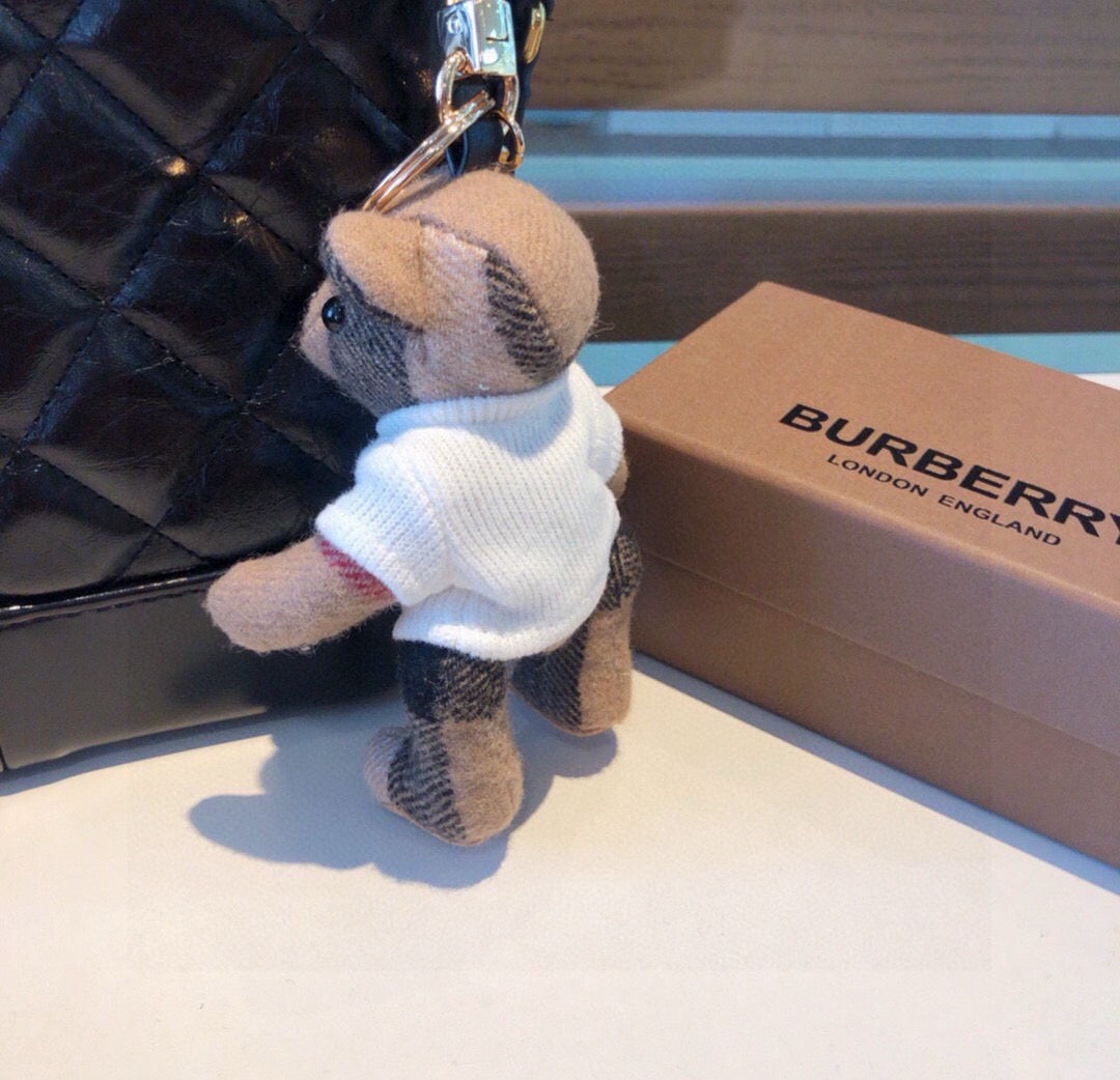 BURBERRY Metal Keychain