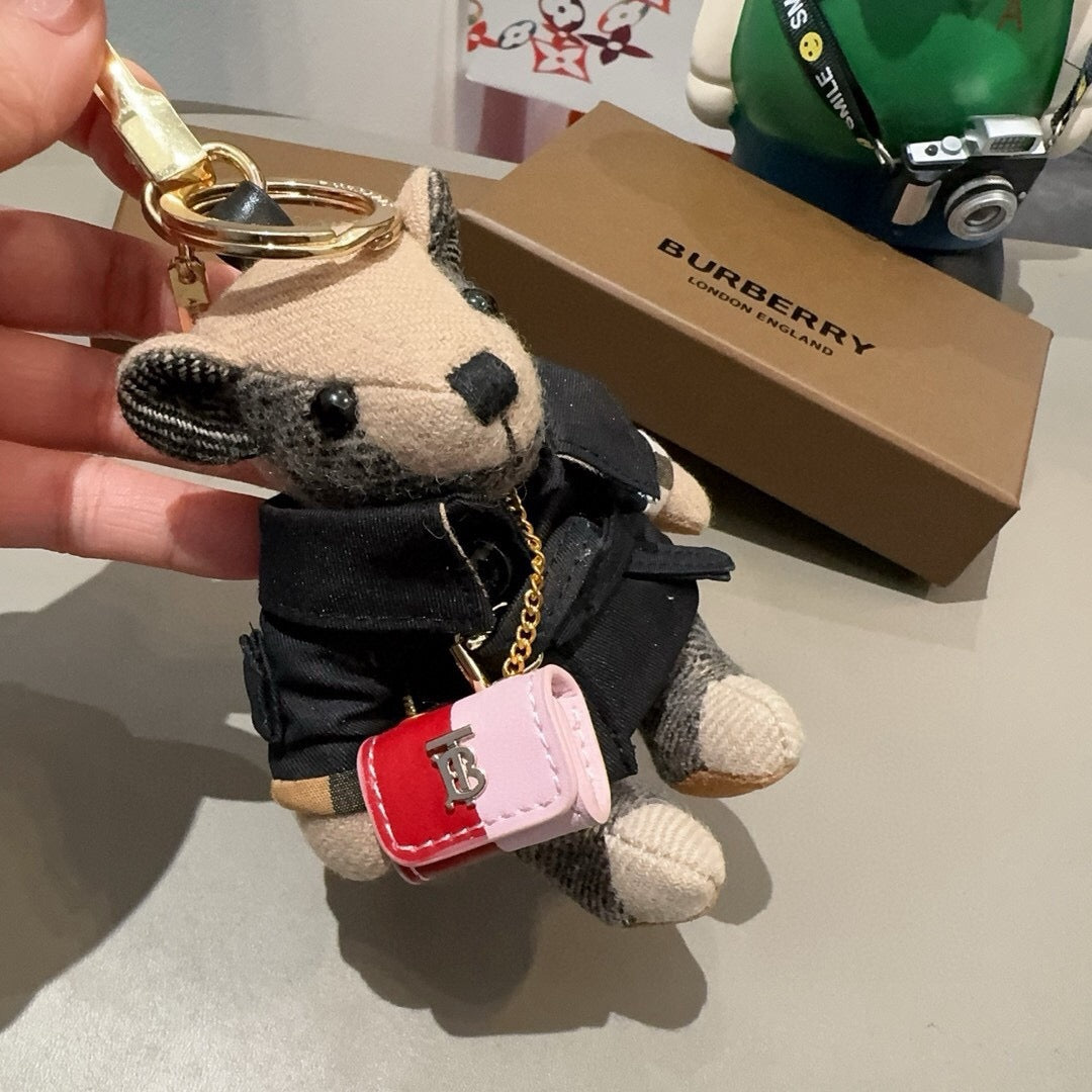 BURBERRY Metal Mini Bag Bag Charm