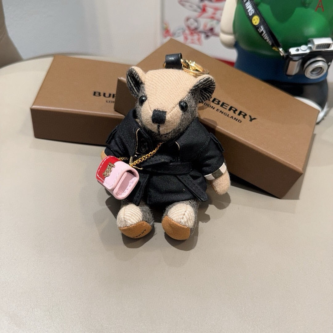 BURBERRY Metal Mini Bag Bag Charm