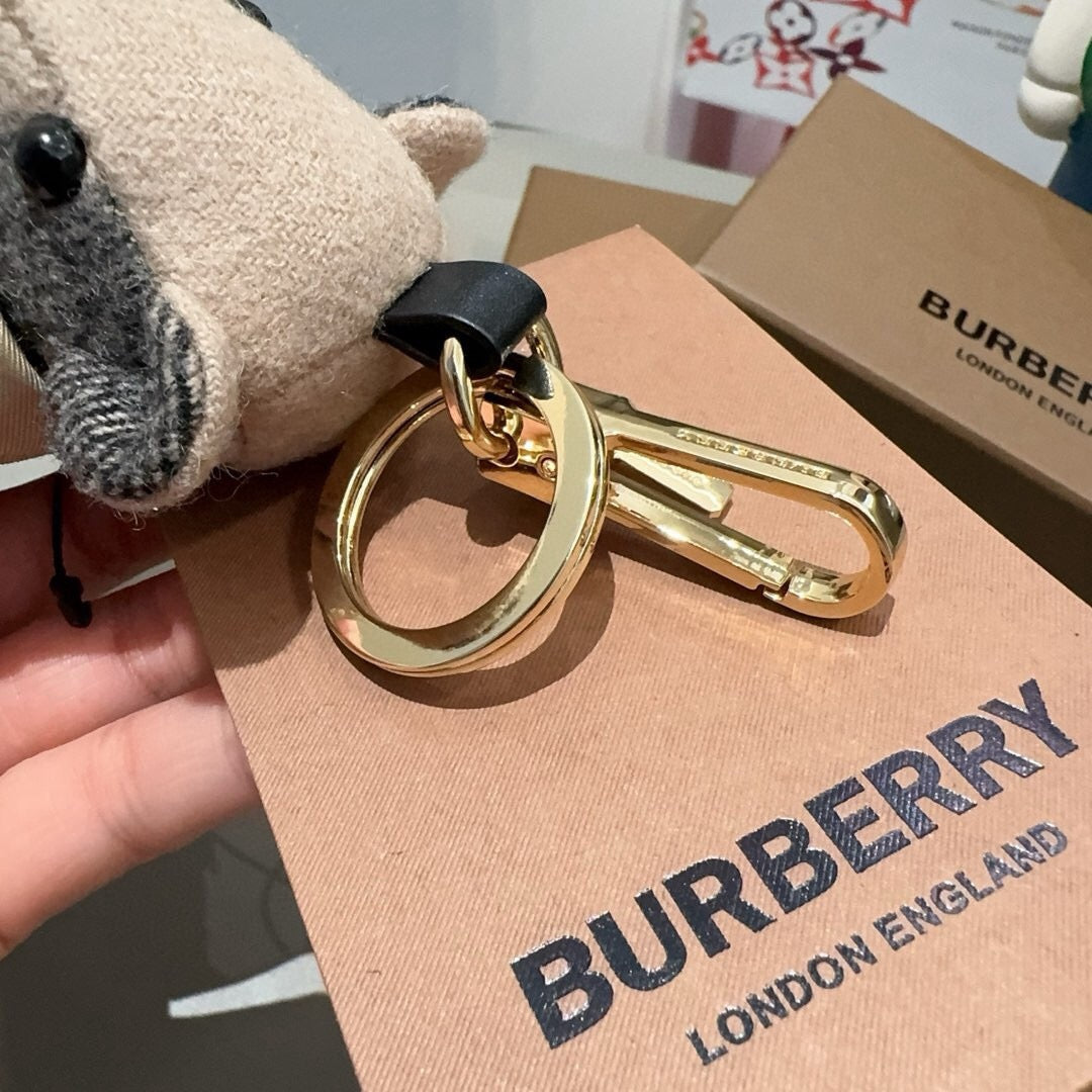 BURBERRY Metal Mini Bag Bag Charm
