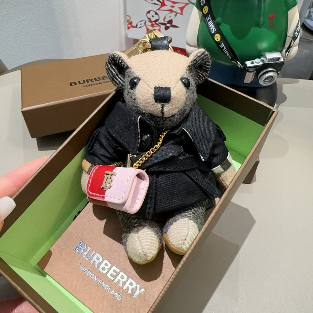BURBERRY Metal Mini Bag Bag Charm