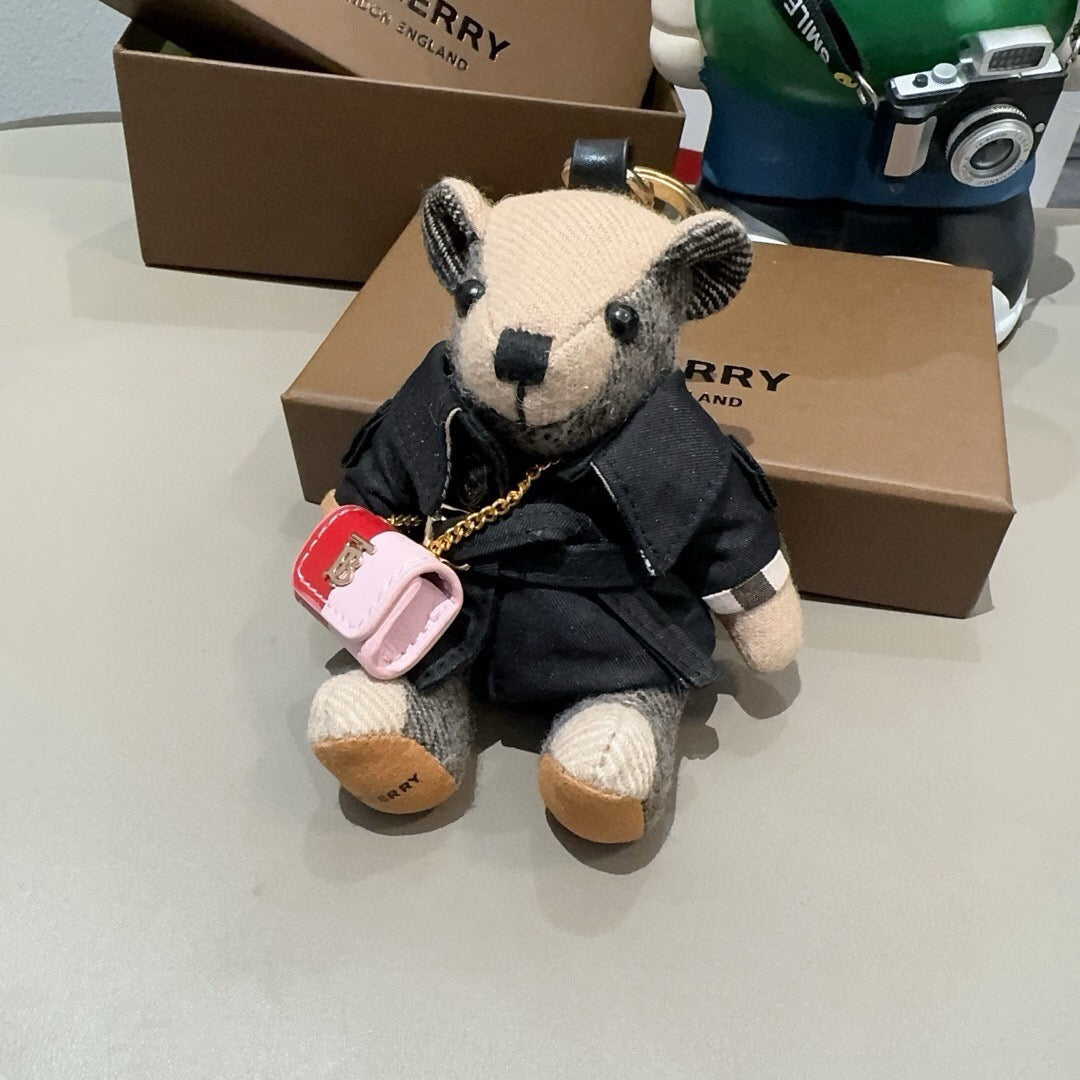 BURBERRY Metal Mini Bag Bag Charm