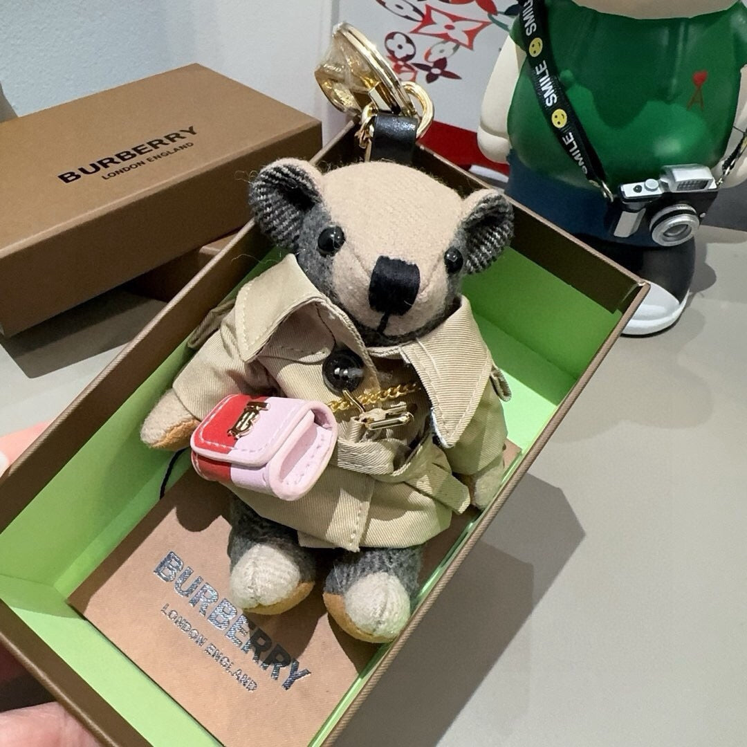 BURBERRY Metal Mini Bag Bag Charm