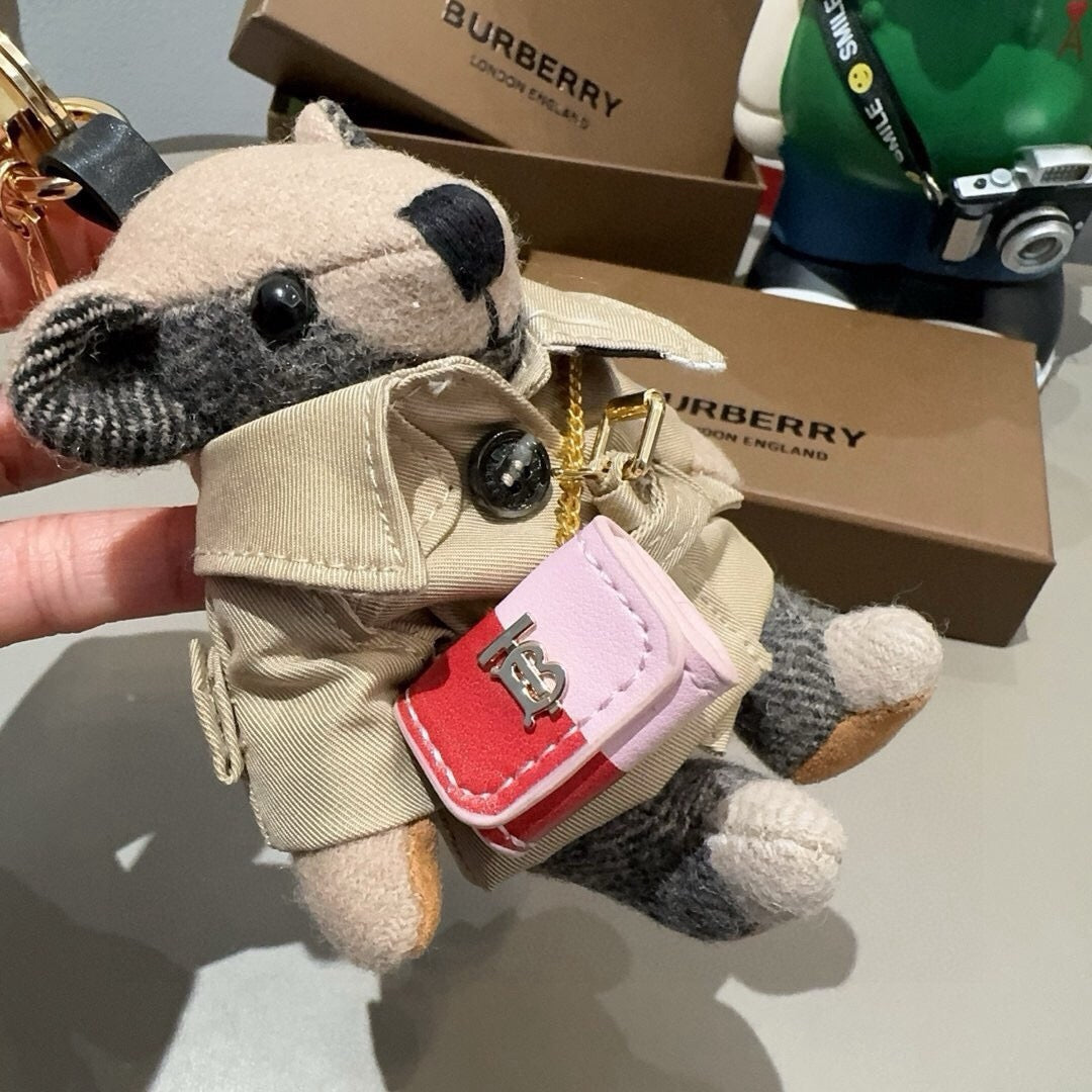 BURBERRY Metal Mini Bag Bag Charm