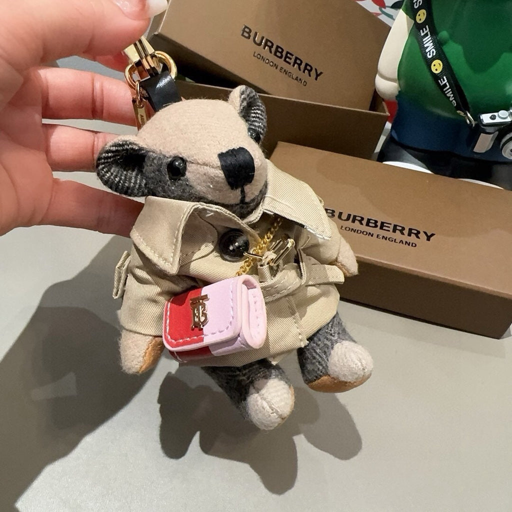 BURBERRY Metal Mini Bag Bag Charm
