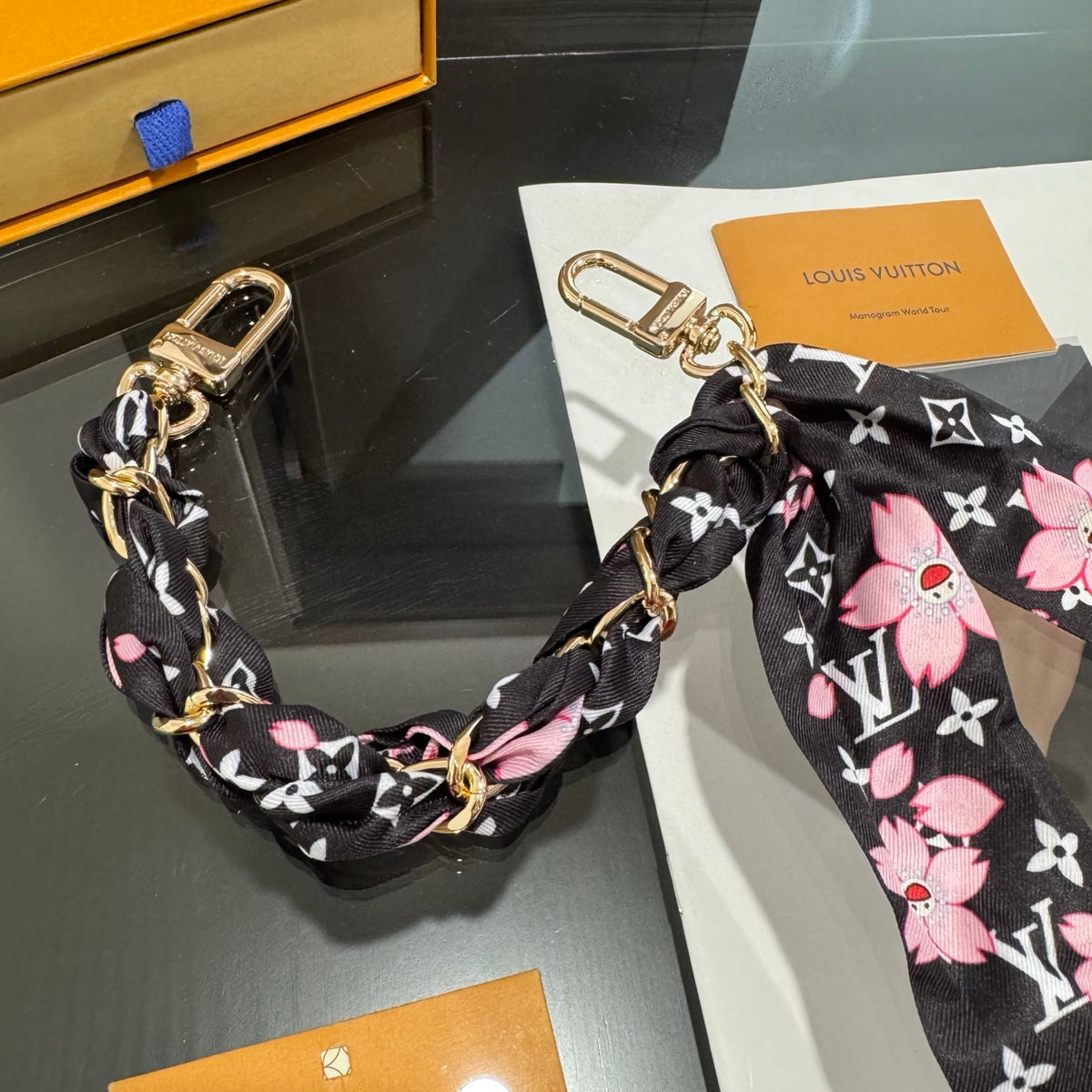 Metal Bag Charm Keychain