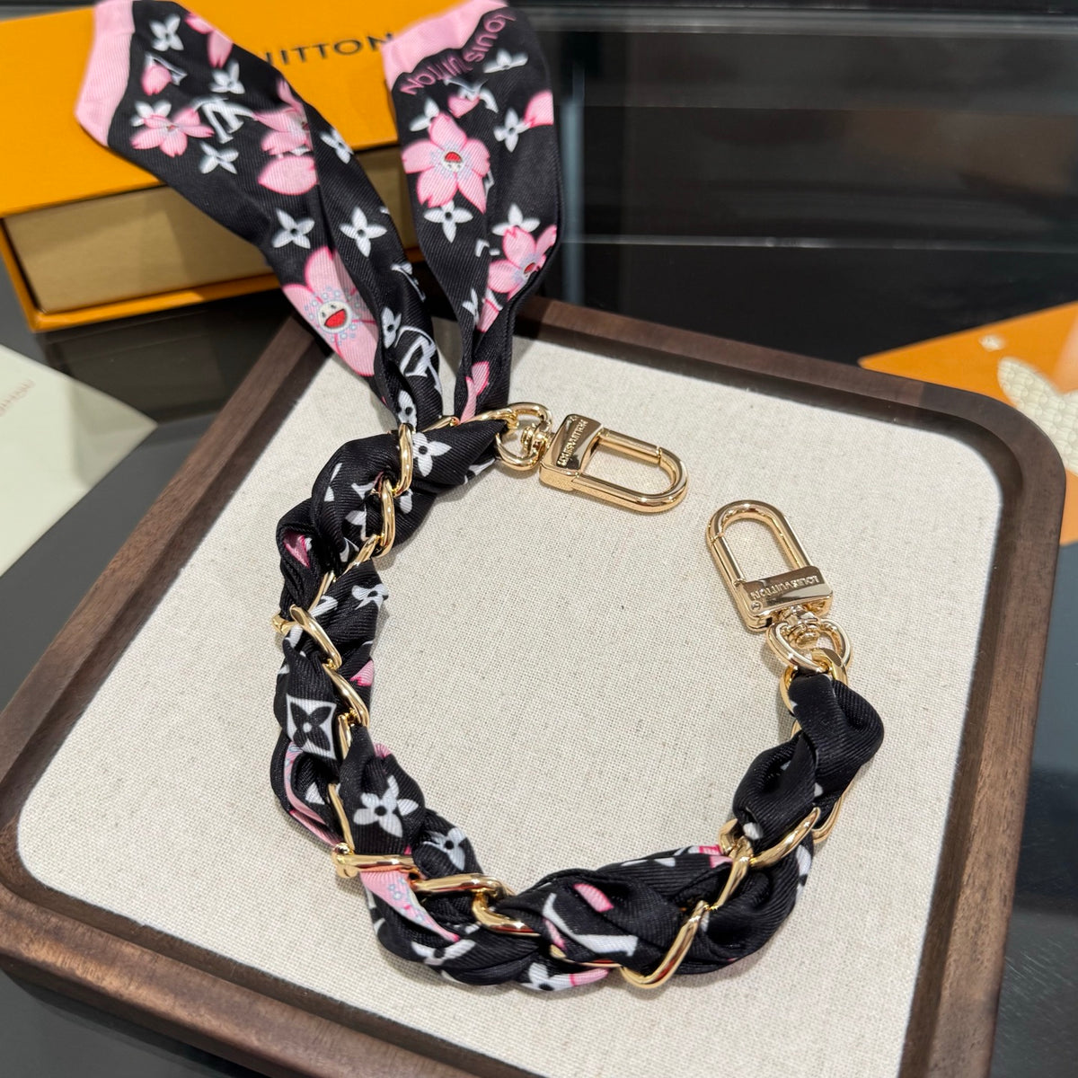 Metal Bag Charm Keychain