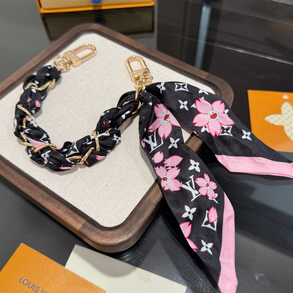 Metal Bag Charm Keychain