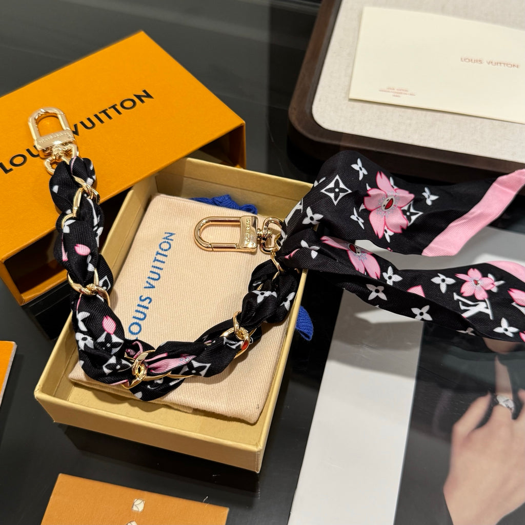 Metal Bag Charm Keychain