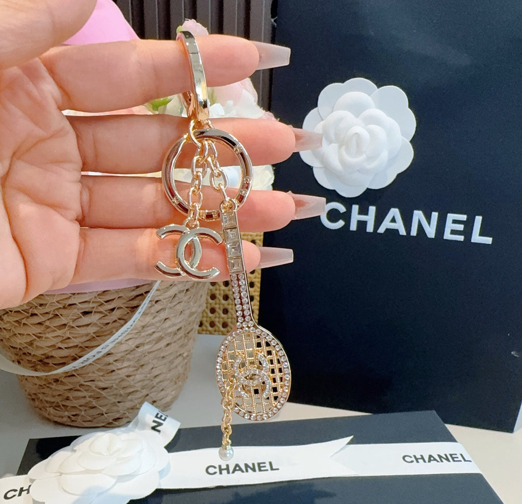 CHANEL Bag Charm Keychain