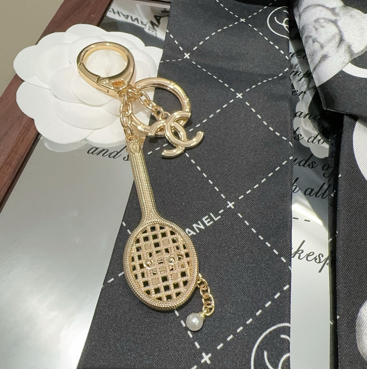 CHANEL Bag Charm Keychain