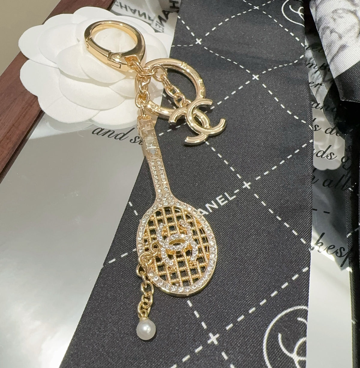 CHANEL Bag Charm Keychain