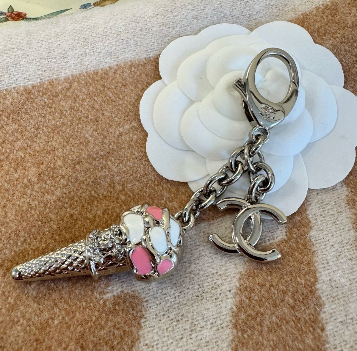 CHANEL Bag Charm Keychain