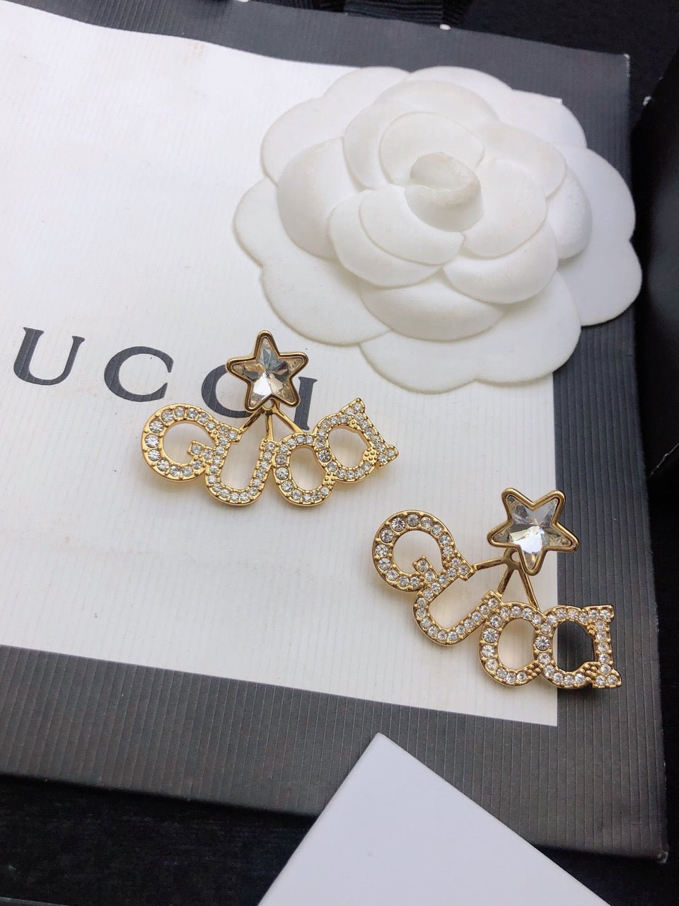 GUCCI Crystal Earrings