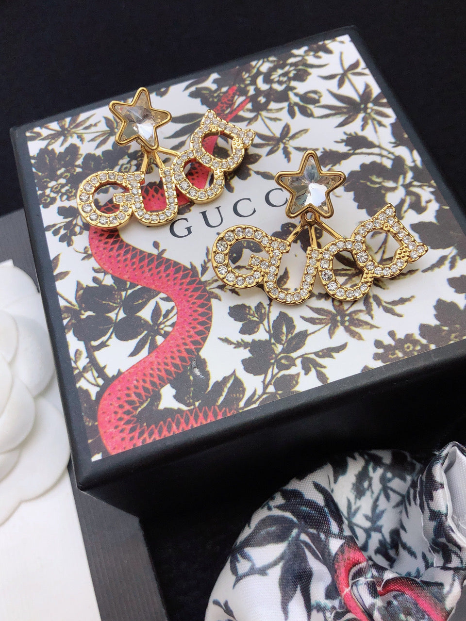 GUCCI Crystal Earrings