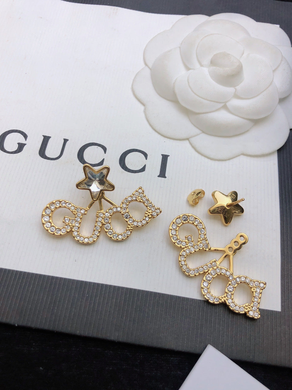 GUCCI Crystal Earrings