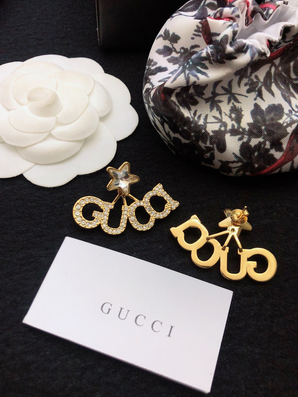 GUCCI Crystal Earrings