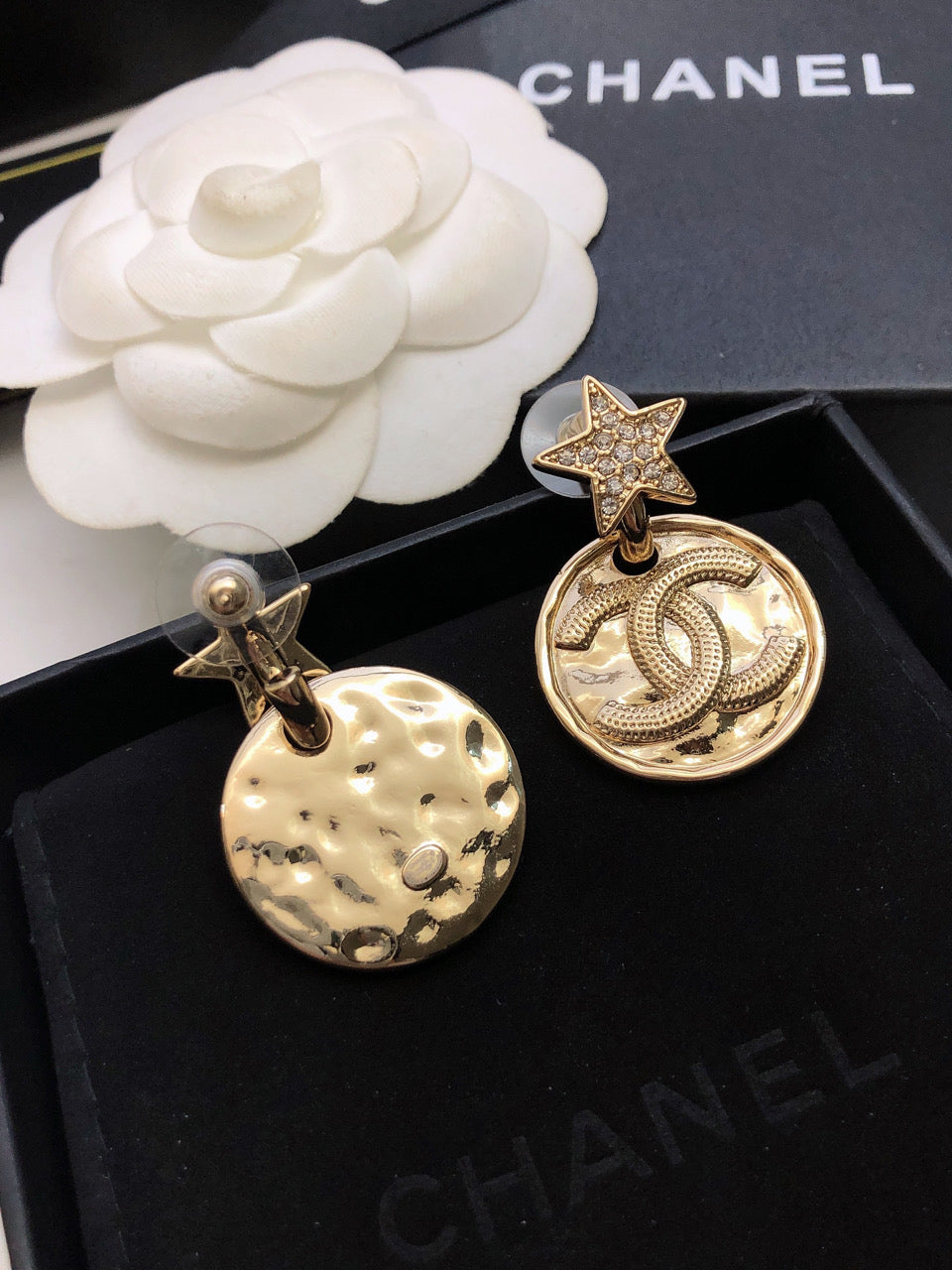 CHANEL Pearl Double-C Earrings