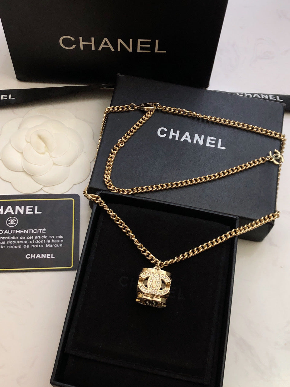 CHANEL Double-C Necklace