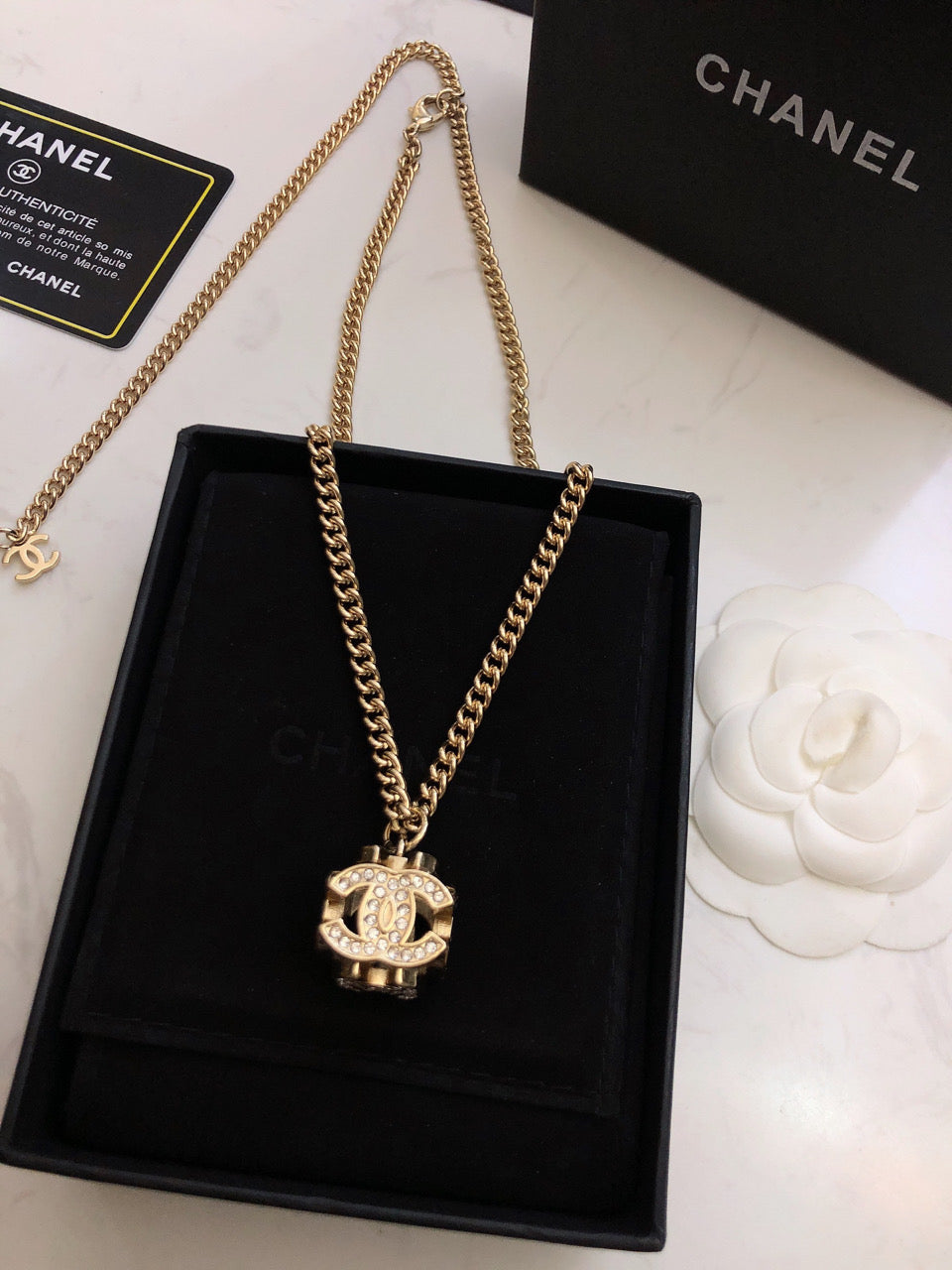 CHANEL Double-C Necklace