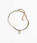 CHANEL Crystal Double-C Necklace