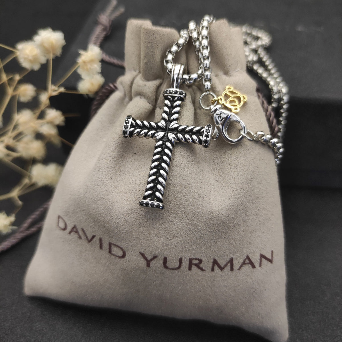 Crystal Cross Necklace