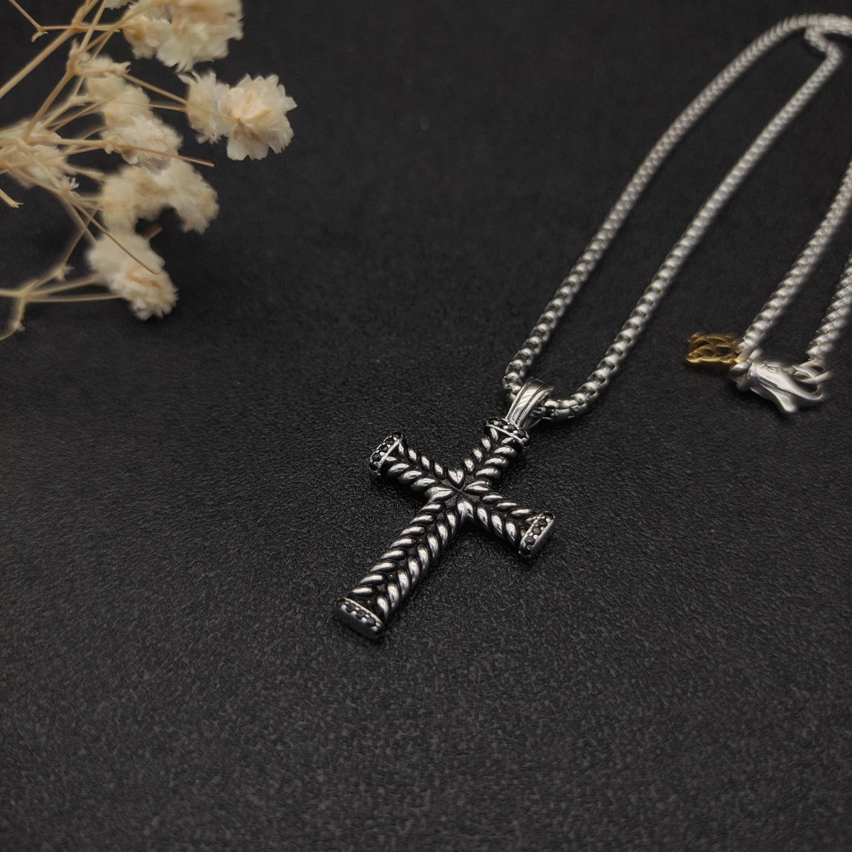 Crystal Cross Necklace