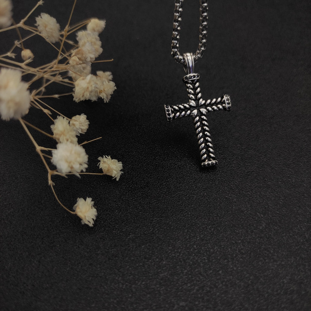 Crystal Cross Necklace