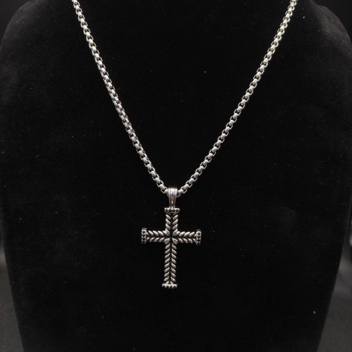 Crystal Cross Necklace