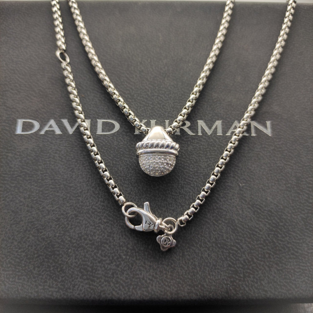 Crystal Silver-Tone Necklace