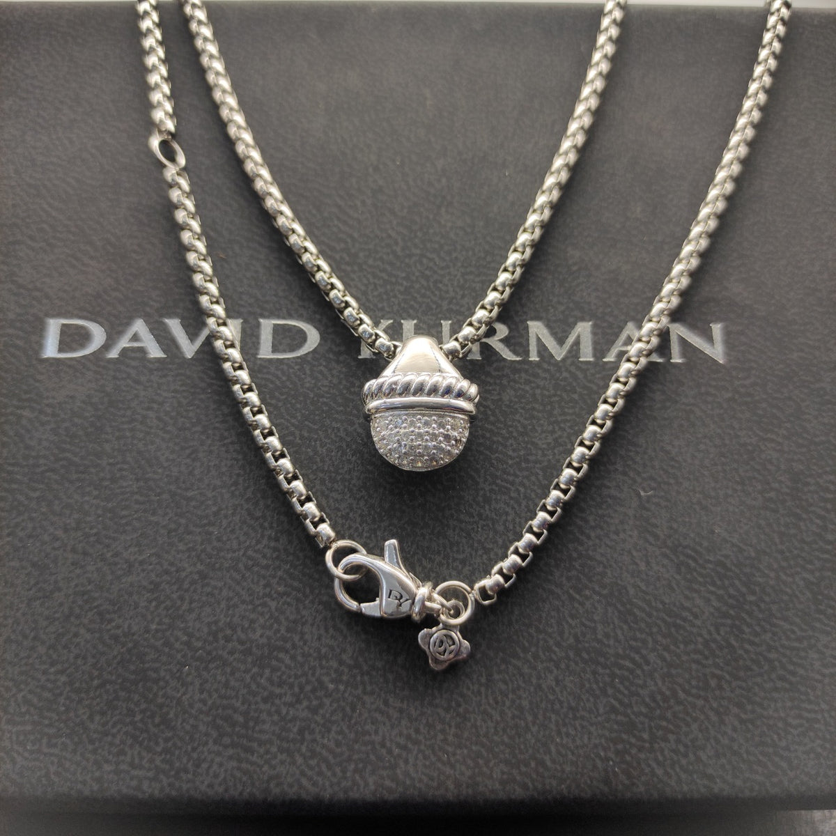 Crystal Silver-Tone Necklace